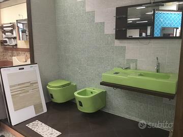 Sanitari bagno colorati