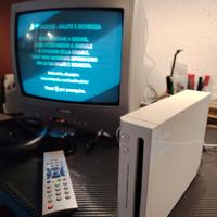 Nintendo Wii bianca funzionante completa 