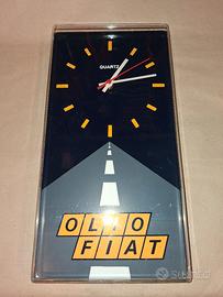 insegna orologio olio fiat officina da parete muro