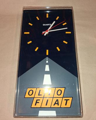 insegna orologio olio fiat insegna da parete muro