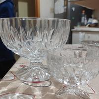 Set per macedonia in cristallo