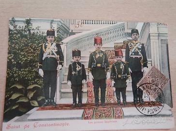 Cartolina COSTANTINOPOLI "Principi Imperiali" - Fr