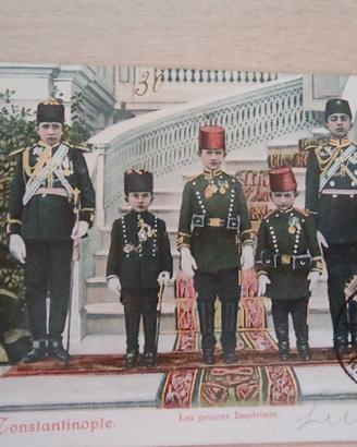 Cartolina COSTANTINOPOLI "Principi Imperiali" - Fr