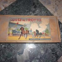 Corse al trotto gioco antico collezione raro museo