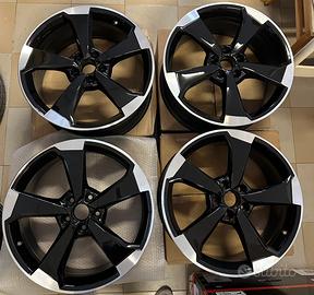 Cerchi audi rotor raggio 19 originali s3 sline a3