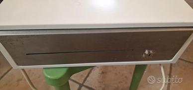 Cassa portavalori con porta monete e banconote 