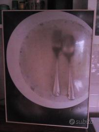 Fotografia con cornice in legno