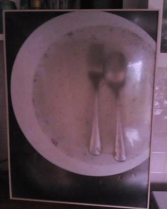 Fotografia con cornice in legno