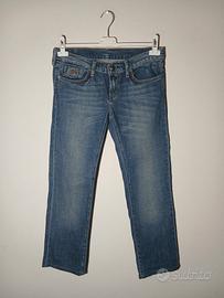 Jeans Ralph Lauren donna vita alta taglia 40 blu 