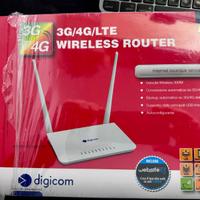 Digicom REW4GW30-T04 Router Wireless 3G/4G Bianco