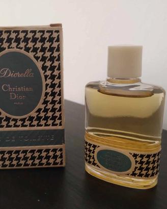 Miniatura profumo Diorella di Dior, anni '70.