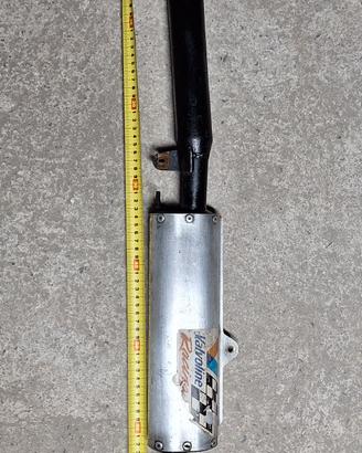 Silenziatore moto cross 2 tempi