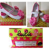 SCARPE LULù SANDALI 32 CLASSICI PELLE CERIMONIA AC