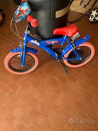 Bici spider man