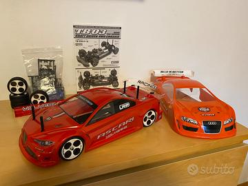 Tamiya TB-03, 1/10 4wd touring, gomme, Bittydesign