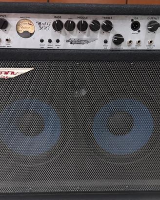 Ashdown MAG300 C210 + carrellino con ruote
