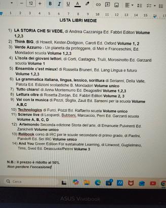 Libri scuola media