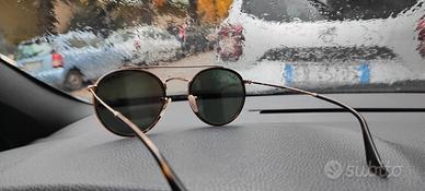 occhiali rayban oro