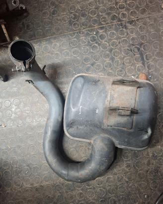 marmitta padella modificata vespa 200