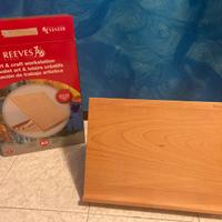 Cavalletto da tavolo, in legno per disegno