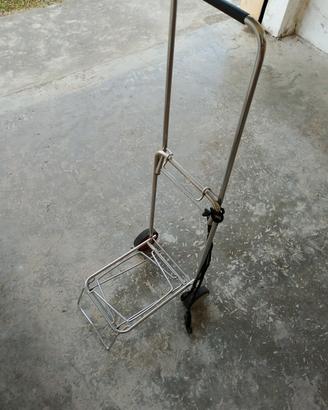 carrello per trasporto lettini da spiaggia 