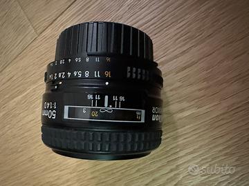 Obiettivo Nikon 50mm