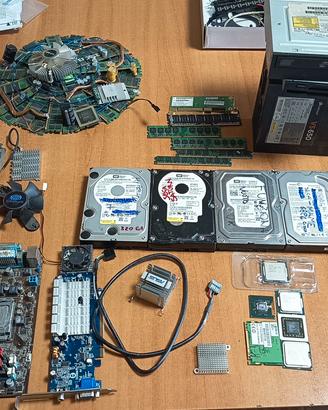 hardware PC RAM HD scheda madre video 