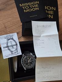 omega x swatch moonshine gold 100%originale
