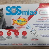 SOS MIAO Sanovit medaglietta NFC Gatto