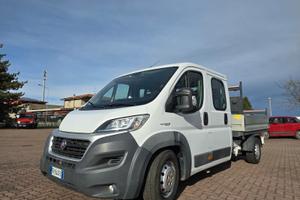 Fiat Ducato doppiacabina cassone fisso e gru 2018