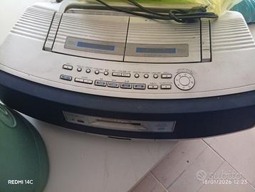 Vecchia radio antica panasonic