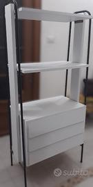 LIBRERIA in legno e metallo