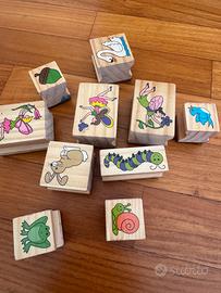 Lotto timbri leno Melissa & Doug