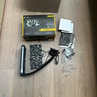 dissipatore pc Corsair H100i V2 AIO 240mm completo