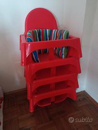 Seggioloni Ikea ROSSO