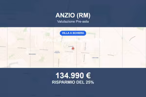 Immobile in asta di 164 m² con box auto a Anzio