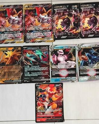 Lotto di 9 carte Pokémon Jumbo originali
