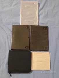 Set Custodie e Porta CD/DVD – Organizer per Dischi