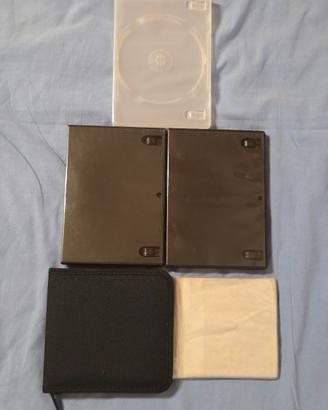 Set Custodie e Porta CD/DVD – Organizer per Dischi