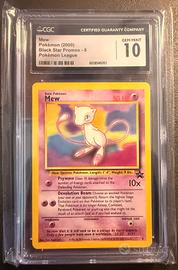 Mew Black Star Promo #8 - CGC 10 GEM MINT - Pokémo