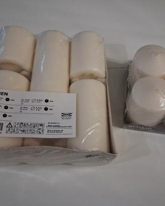 candele bianche ikea