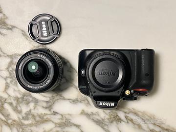 reflex DX Nikon D3400 con 18 55