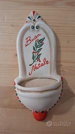 Acquasantiera natalizia 