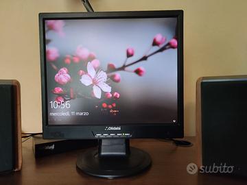 Monitor Video PC Olidata 17 pollici LCD Come Nuovo
