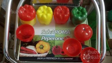 Contenitori salvaroma peperone/pomodoro