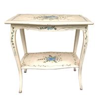 Consolle in legno dipinto a mano