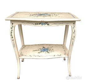 Consolle in legno dipinto a mano