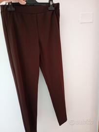 Pantalone donna elegante marrone tg. M