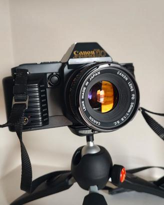 Canon T70 + Obiettivo Canon FD 50mm f/1.8 S.C.
