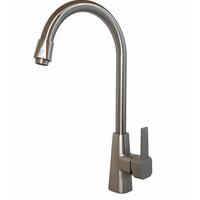 Miscelatore rubinetto monocomando satinato lavello